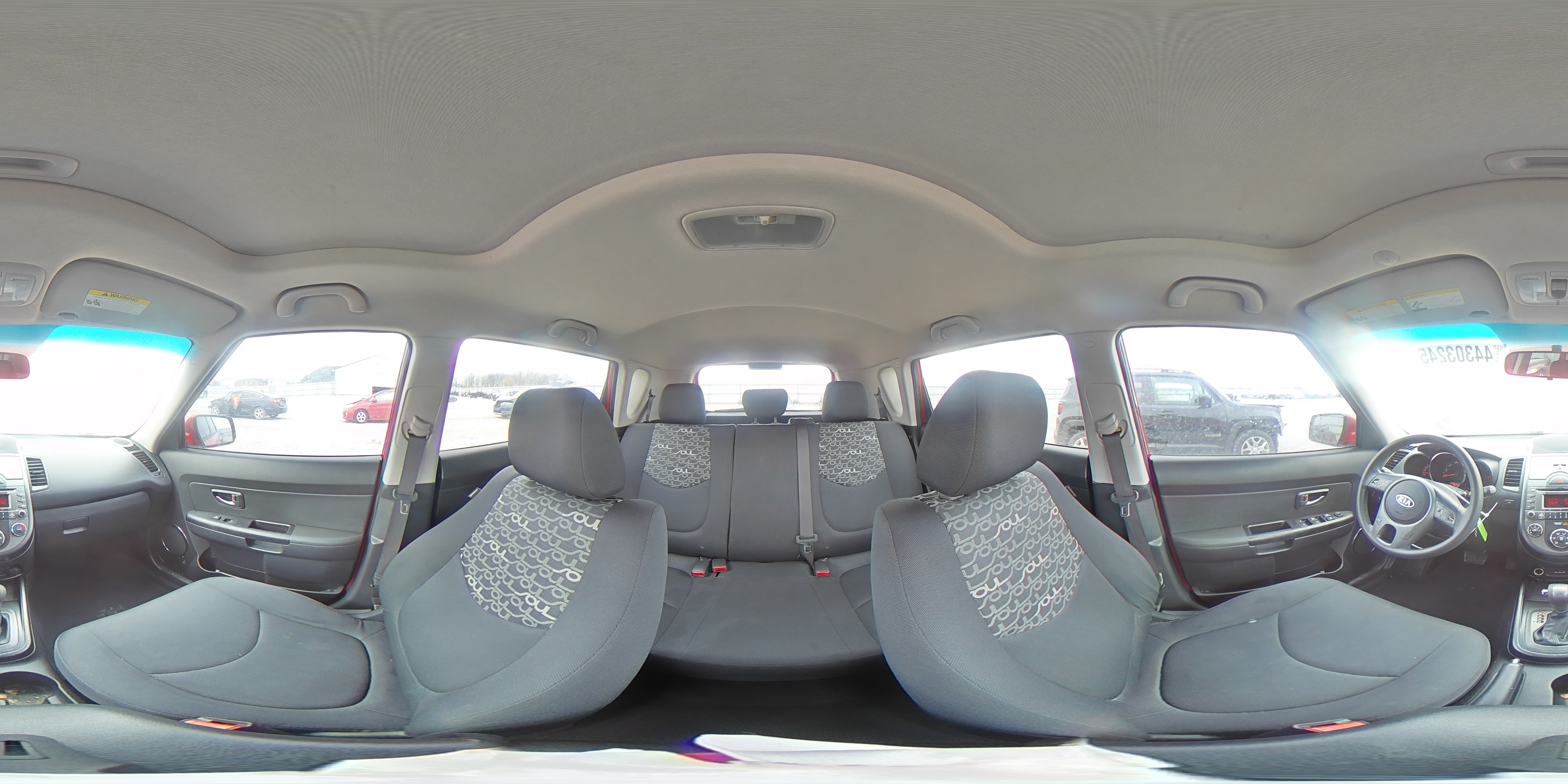 2011 KIA Soul VIN KNDJT2A25B7346109 Copart auction photo, front end damage thumbnail 14