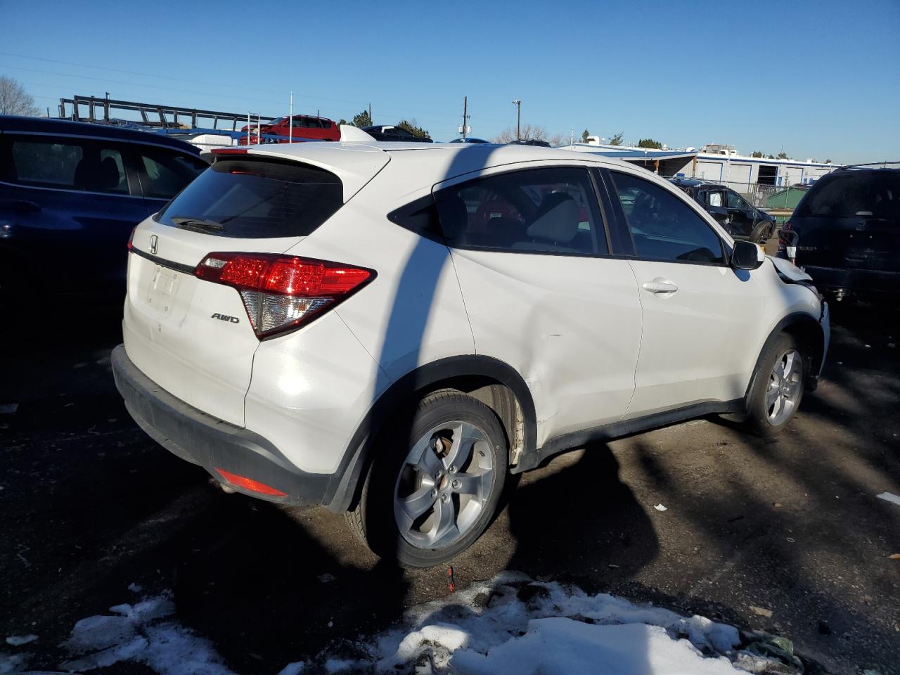 2022 Honda HR-V VIN 3CZRU6H32NM741374 Copart auction photo, front end damage thumbnail 3