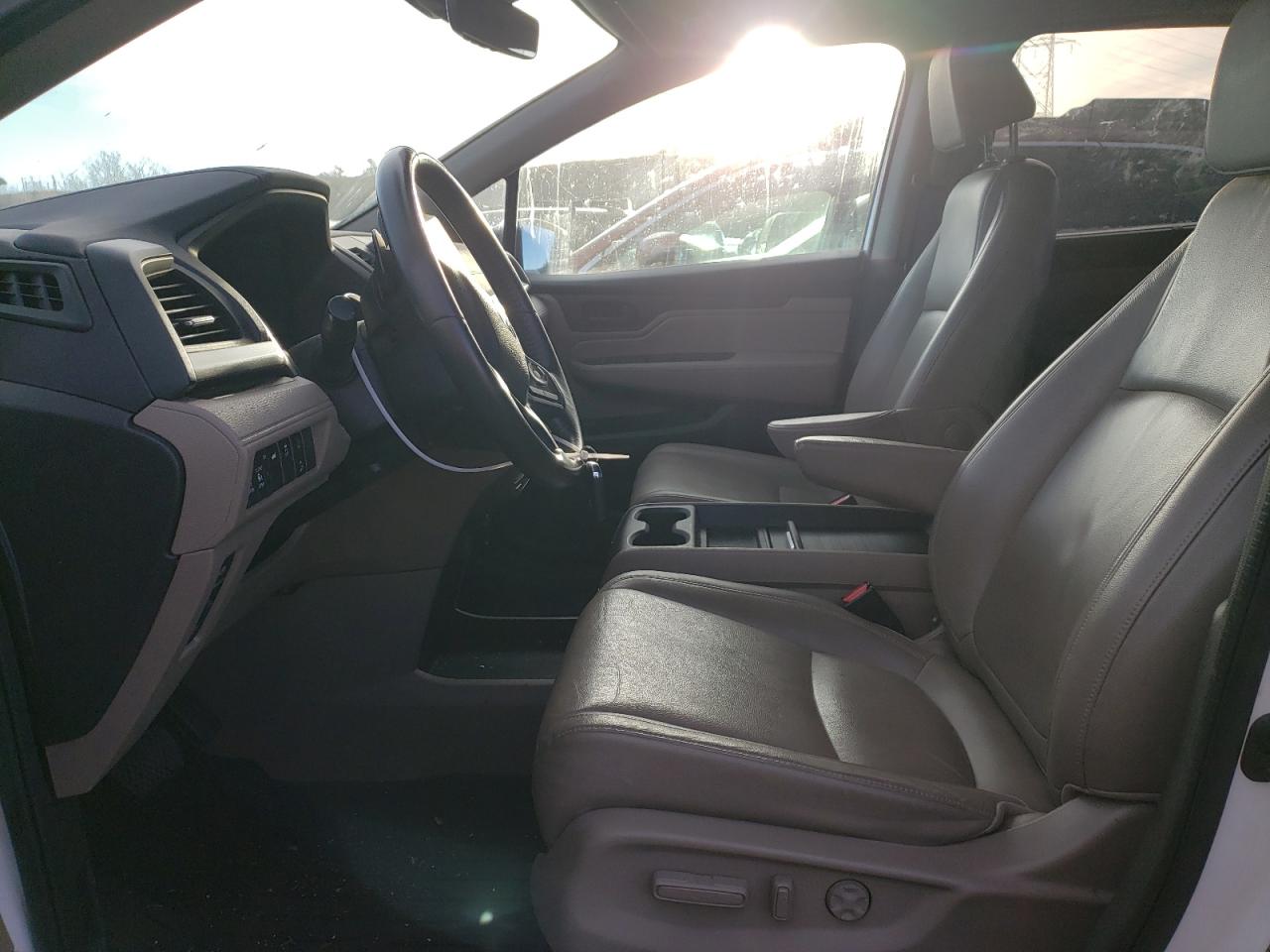 2018 Honda Odyssey VIN 5FNRL6H77JB089622 Copart auction photo, rear end / front end damage thumbnail 7