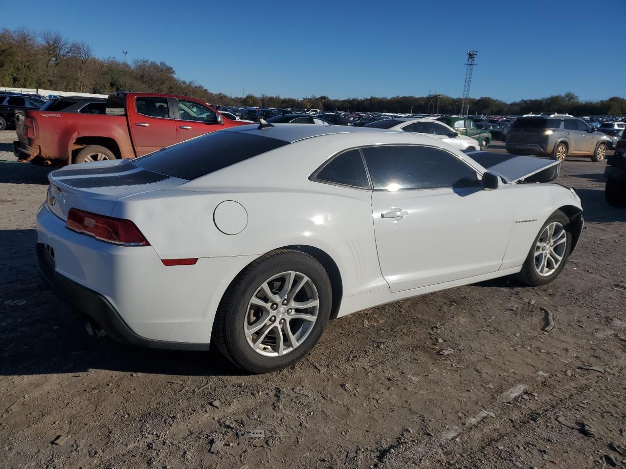 2014 Chevrolet Camaro VIN 2G1FA1E33E9231402 Copart auction photo, front end damage thumbnail 3