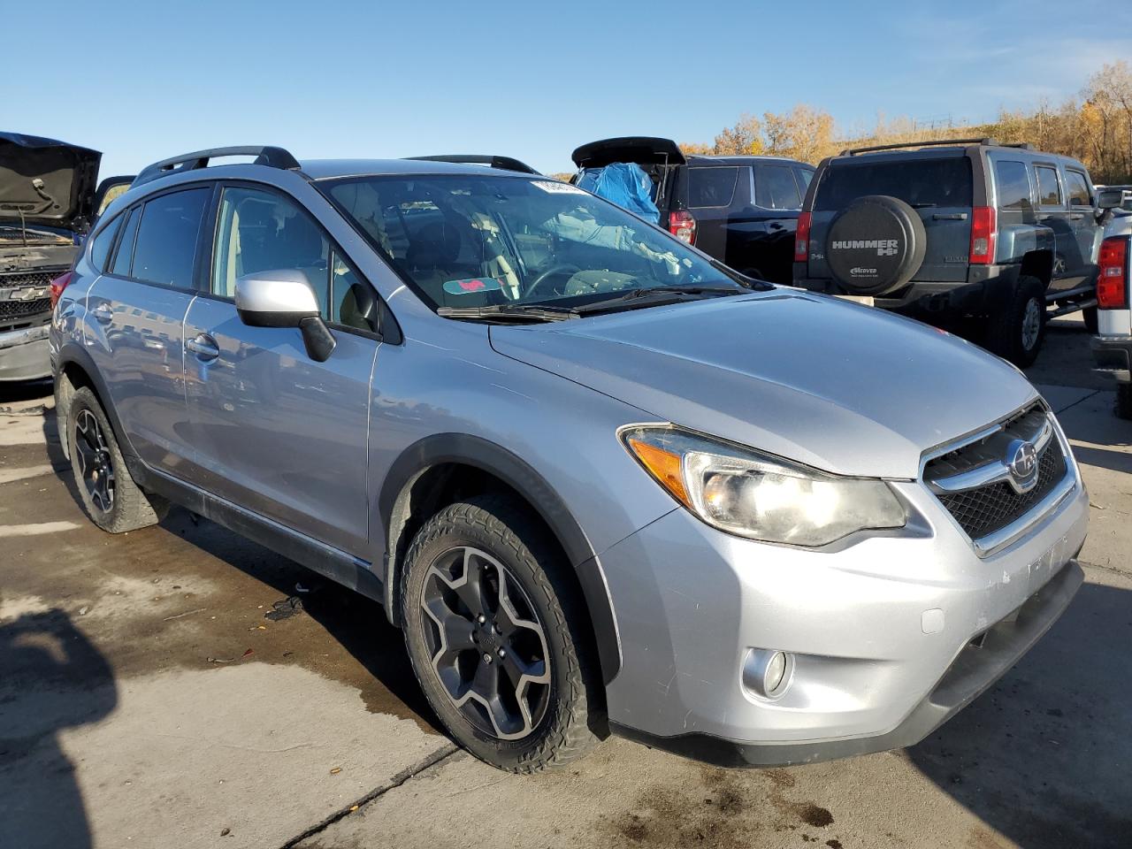 2014 Subaru XV VIN JF2GPACC4E8244816 Copart auction photo, vandalism / stripped damage thumbnail 4