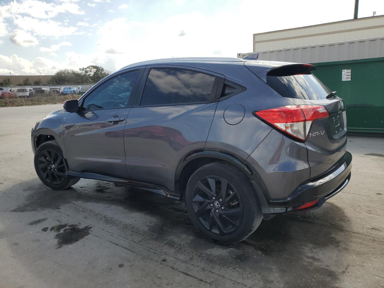 2022 Honda HR-V VIN 3CZRU5H10NM740927 Copart auction photo, front end / side damage thumbnail 2