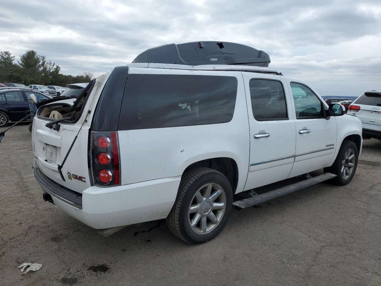 2014 GMC Yukon VIN 1GKS2MEF8ER132986 Copart auction photo, top/roof / side damage thumbnail 3