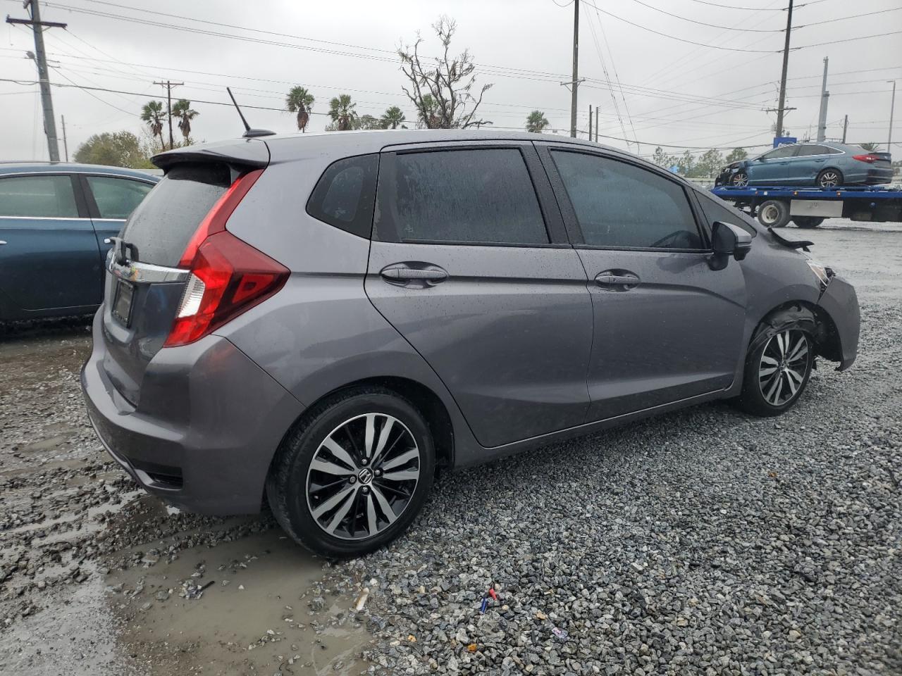 2019 Honda Fit VIN 3HGGK5H81KM712535 Copart auction photo, front end damage thumbnail 3