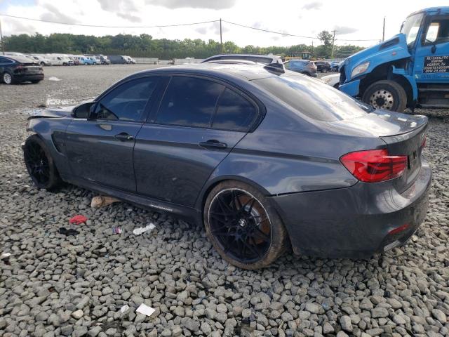 2017 BMW M3 VIN WBS8M9C34H5G85177 Copart auction photo, front end damage thumbnail 2