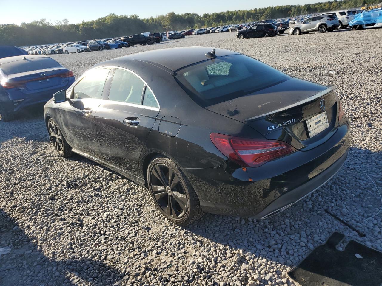 2019 Mercedes-Benz CLA-klasse VIN WDDSJ4EB1KN740062 Copart auction photo, undercarriage damage thumbnail 2