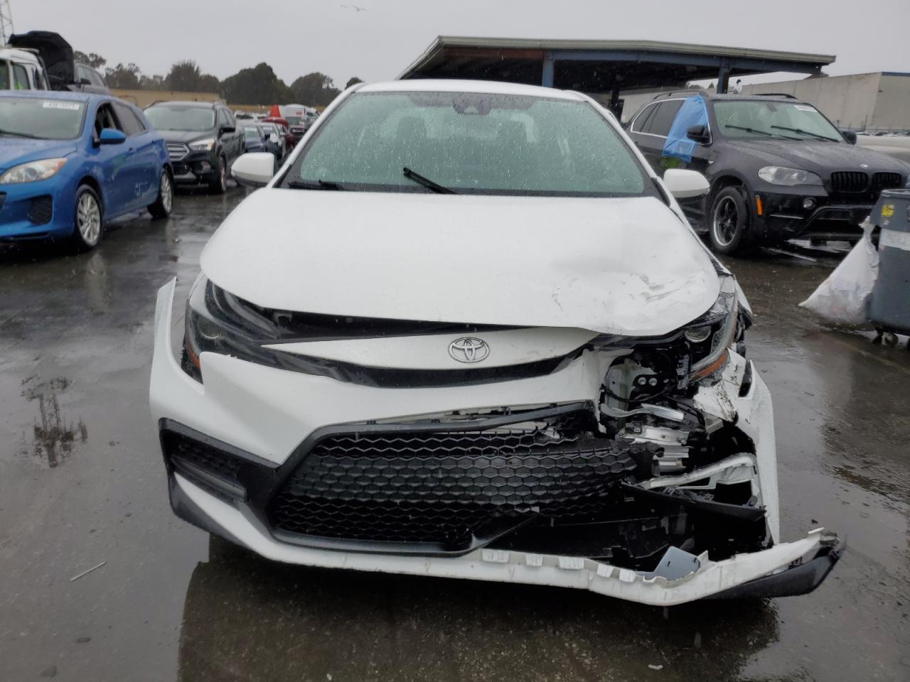 2020 Toyota Corolla VIN 5YFS4RCE6LP015136 Copart auction photo, front end damage thumbnail 5