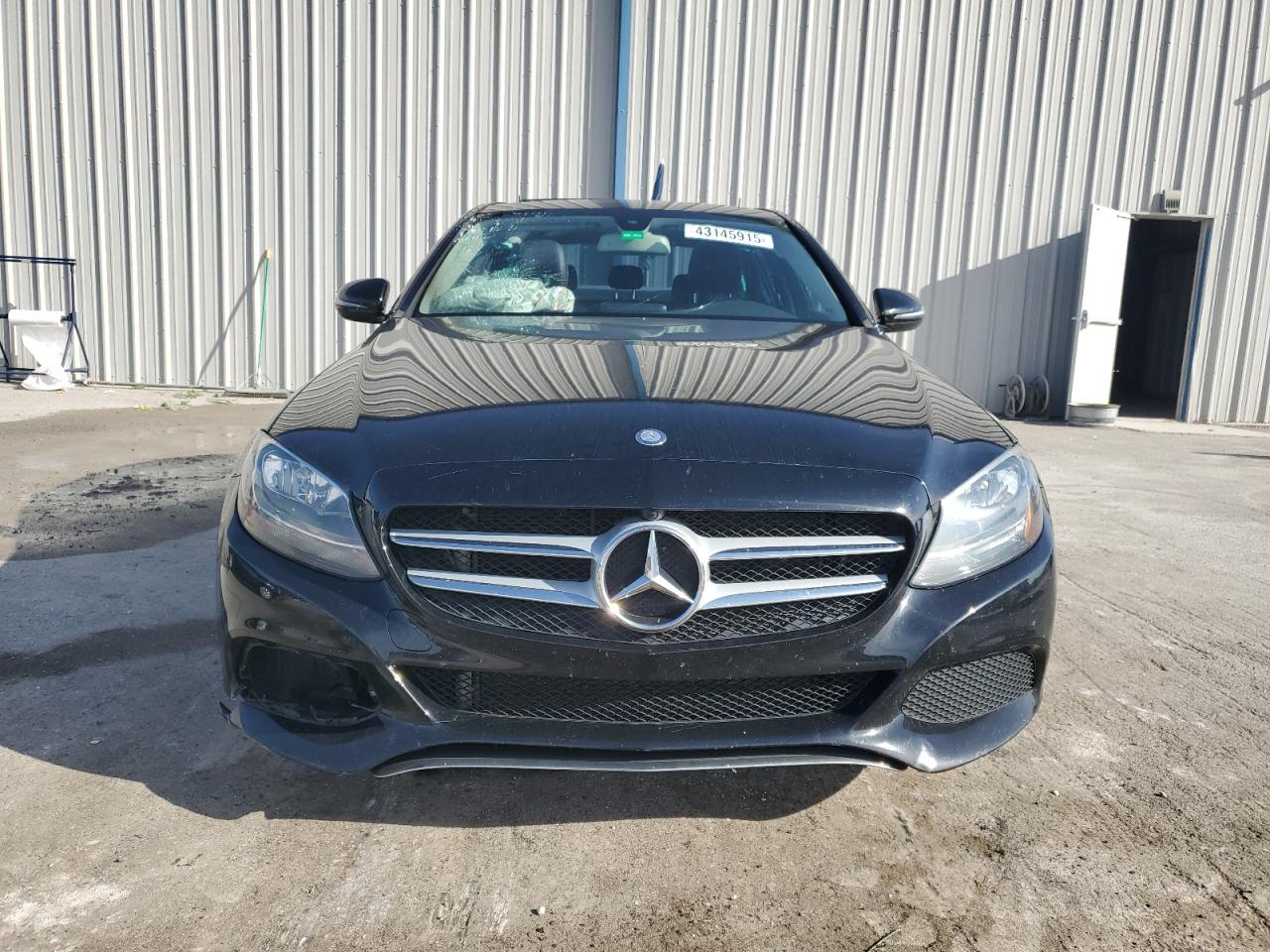 2016 Mercedes-Benz C-klasse VIN 55SWF4KBXGU111972 Copart auction photo, front end damage thumbnail 5