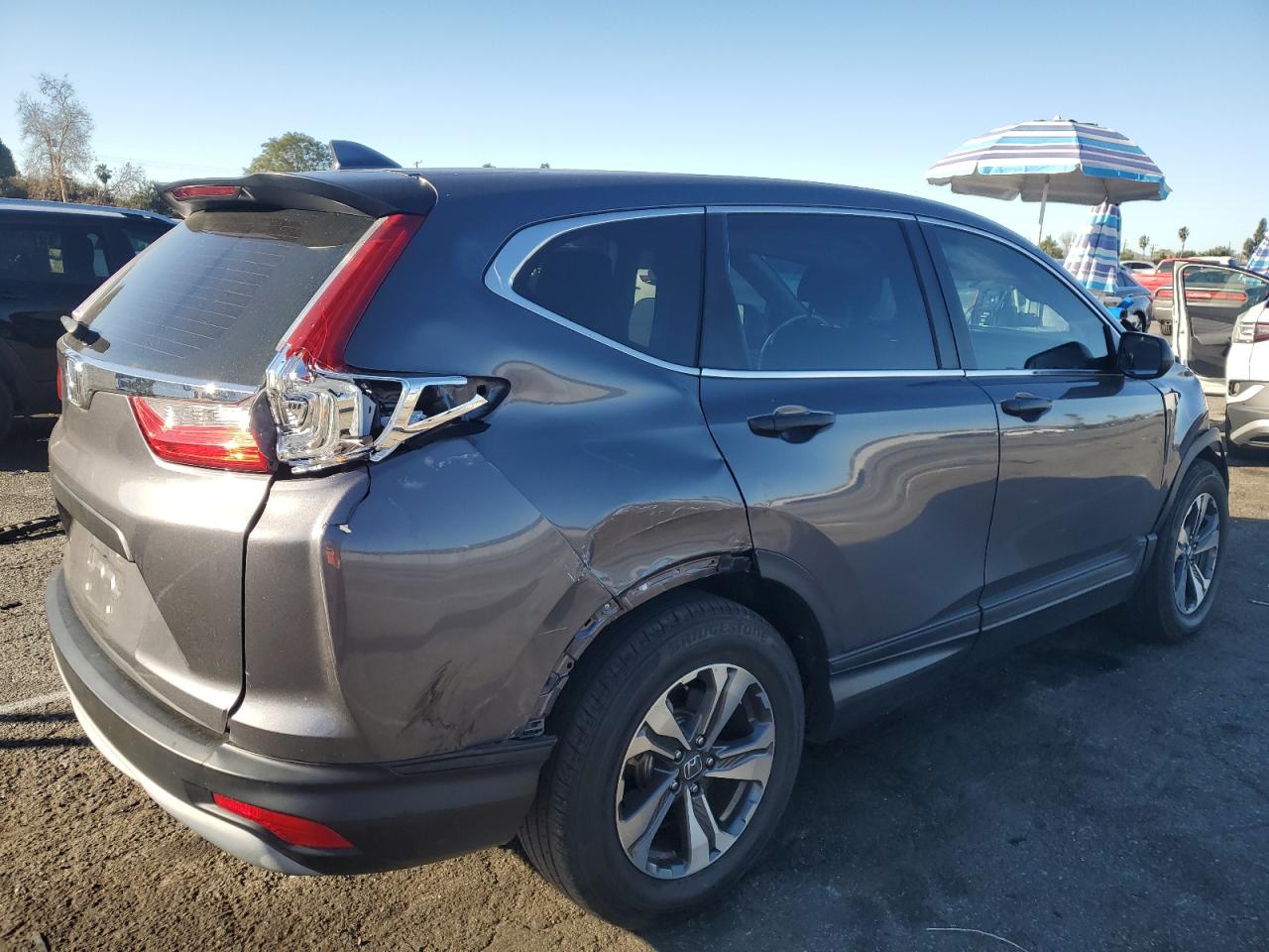 2017 Honda CR-V VIN 2HKRW5H39HH401269 Copart auction photo, front end damage thumbnail 3