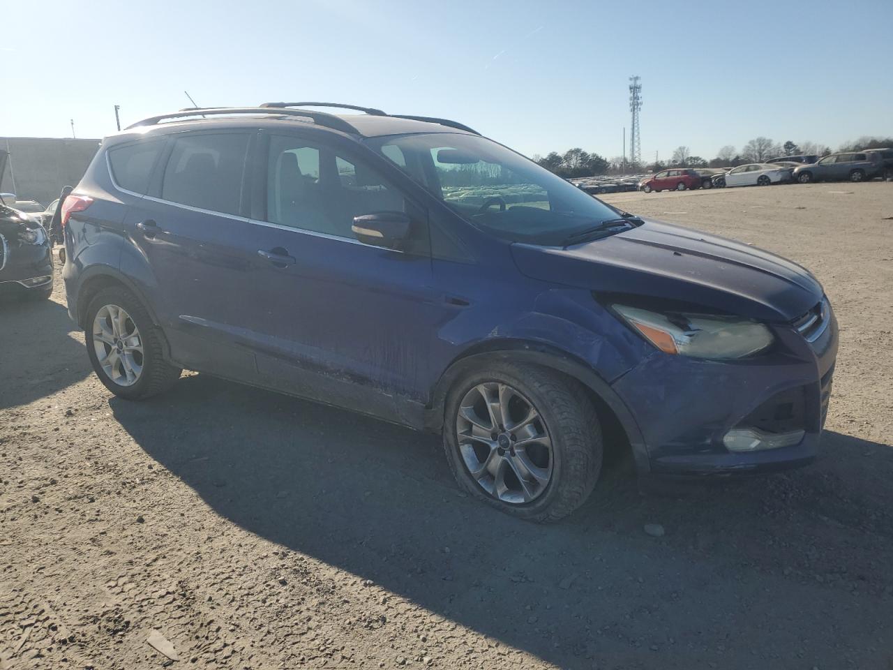 2013 Ford Escape VIN 1FMCU9H98DUB29820 Copart auction photo, front end / minor dent/scratches damage thumbnail 4