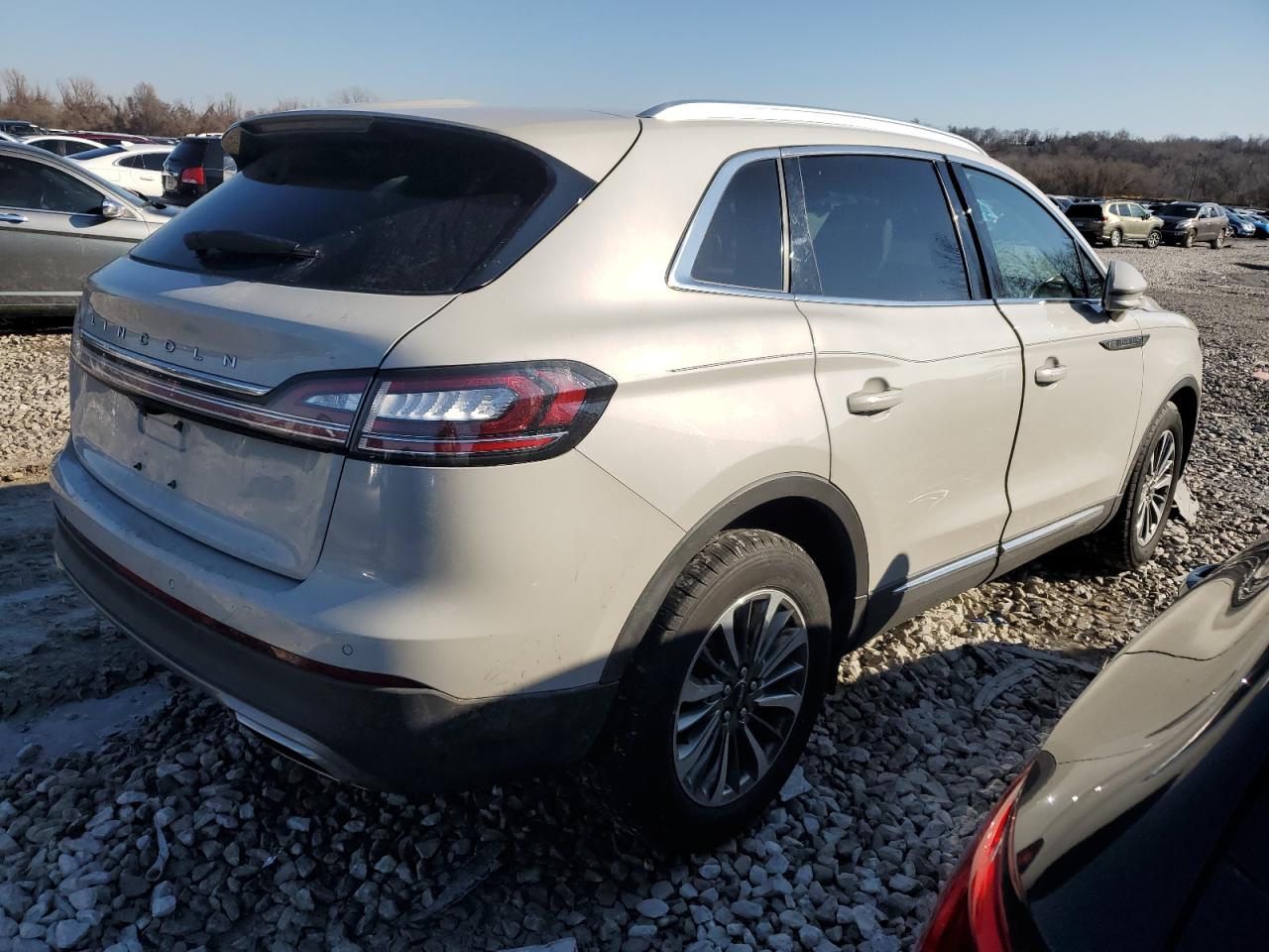 2020 Lincoln Nautilus VIN 2LMPJ6J97LBL31351 Copart auction photo, front end damage thumbnail 3