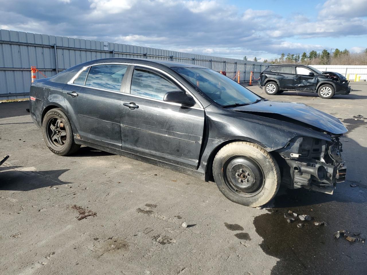 2012 Chevrolet Malibu VIN 1G1ZB5E06CF213083 Copart auction photo, front end / side damage thumbnail 4