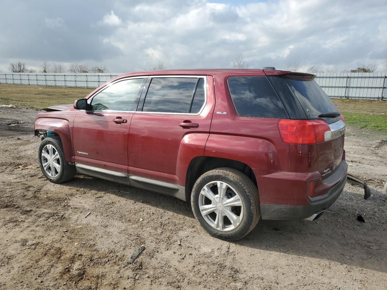 2017 GMC Terrain VIN 2GKALMEK2H6171210 Copart auction photo, front end damage thumbnail 2