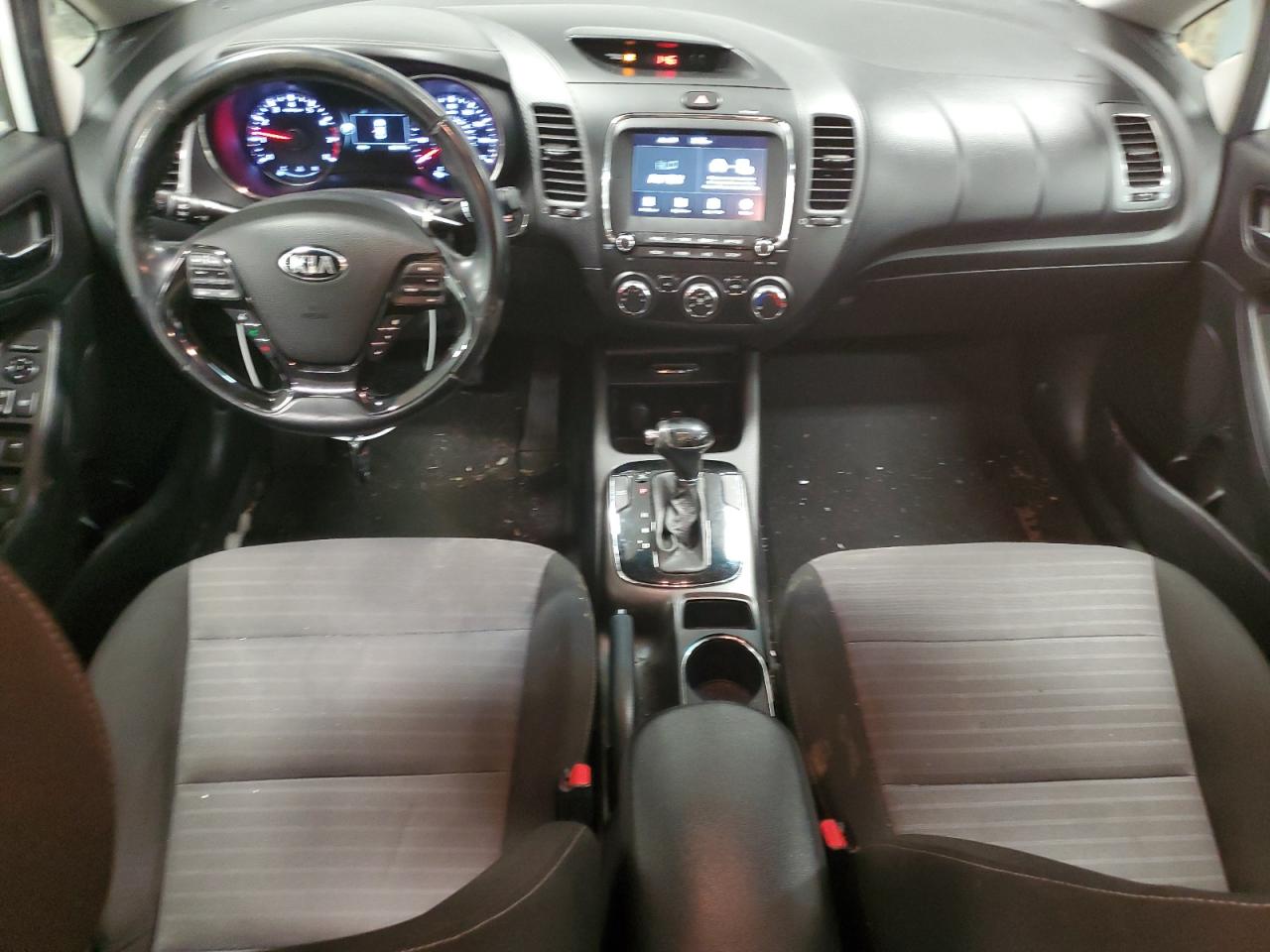 2017 KIA Forte VIN 3KPFL4A77HE111376 Copart auction photo, front end damage thumbnail 8