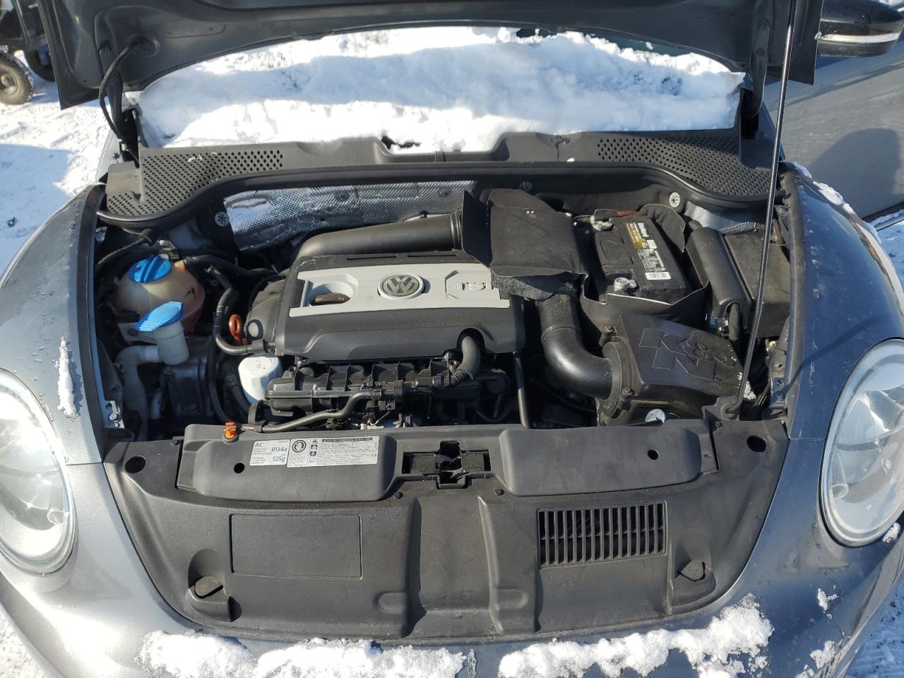 2012 Volkswagen Beetle VIN 3VWVA7AT1CM609293 Copart auction photo, rear end / side damage thumbnail 11