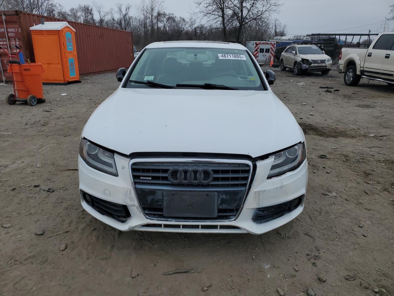 2009 Audi A4 VIN WAULF78K19A139570 Copart auction photo, mechanical damage thumbnail 5