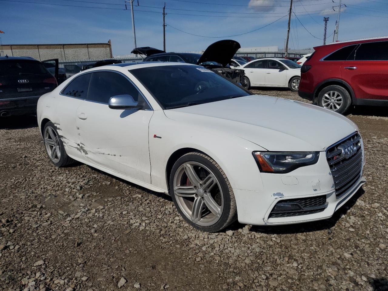 2013 Audi RS5 VIN WAUCGAFR1DA018542 Copart auction photo, side damage thumbnail 4