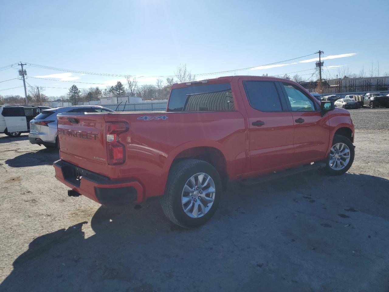 2023 Chevrolet Silverado VIN 3GCPDBEK4PG150921 Copart auction photo, front end damage thumbnail 3