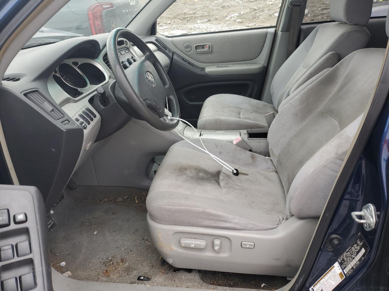 2006 Toyota Highlander VIN JTEGP21AX60126125 Copart auction photo, front end damage thumbnail 7