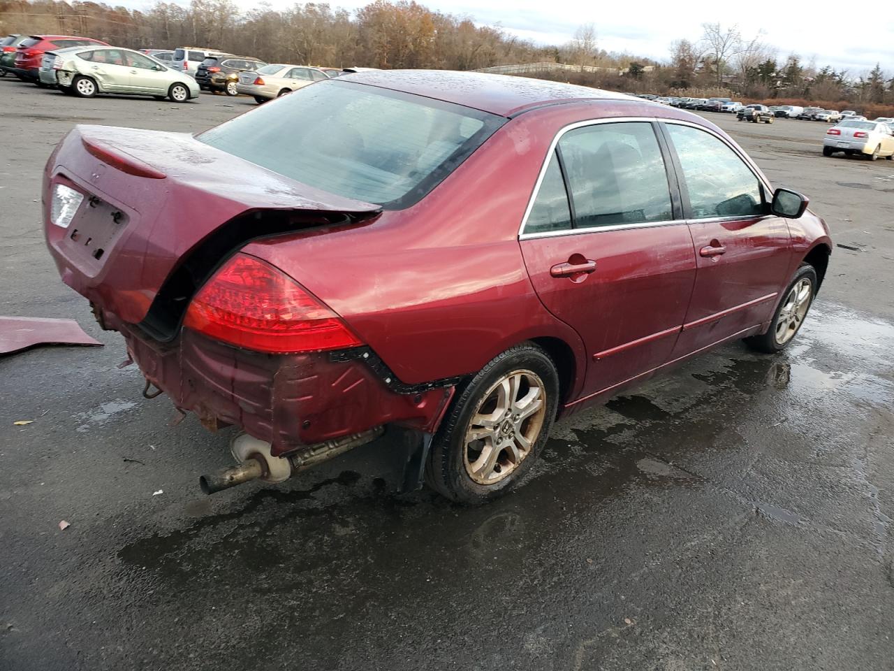 2006 Honda Accord VIN 1HGCM56366A036134 Copart auction photo, all over damage thumbnail 3