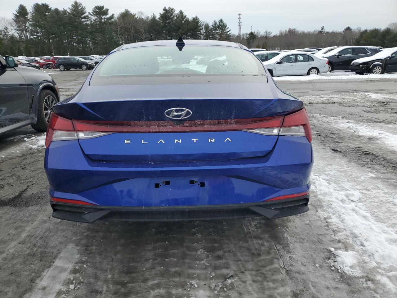 2023 Hyundai Elantra VIN KMHLM4AG4PU609577 Copart auction photo, side damage thumbnail 6