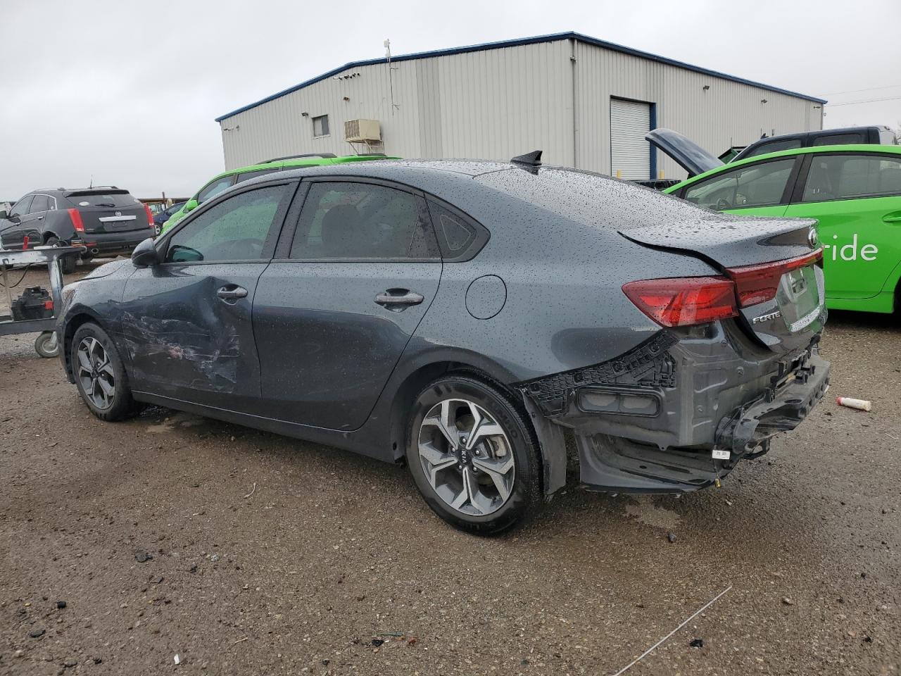 2021 KIA Forte VIN 3KPF24AD6ME331661 Copart auction photo, rear end / side damage thumbnail 2