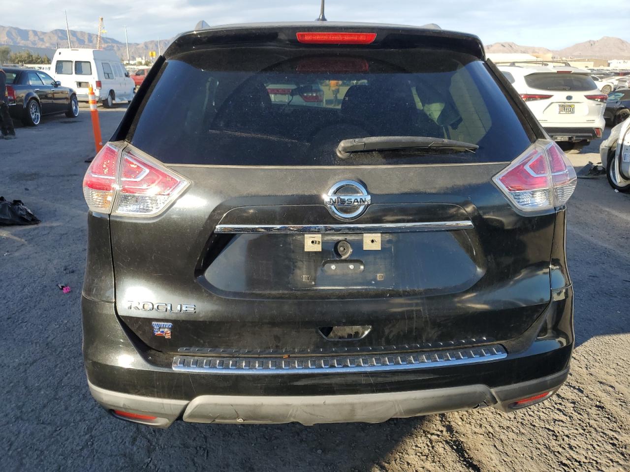 2016 Nissan Rogue VIN KNMAT2MT9GP707739 Copart auction photo, front end damage thumbnail 6