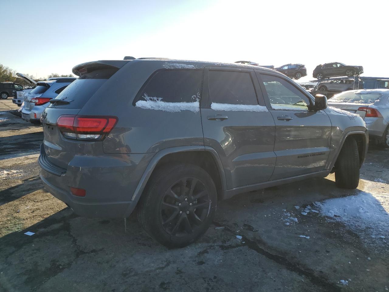 2021 Jeep Grand Cherokee VIN 1C4RJEAG9MC860755 Copart auction photo, front end / undercarriage damage thumbnail 3