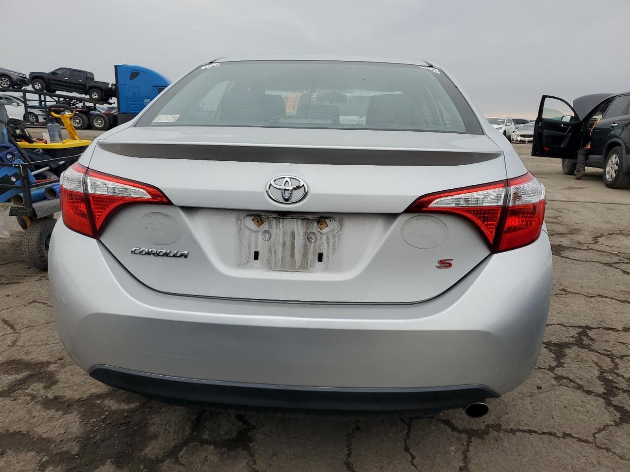 2016 Toyota Corolla VIN 2T1BURHEXGC607153 Copart auction photo, front end damage thumbnail 6