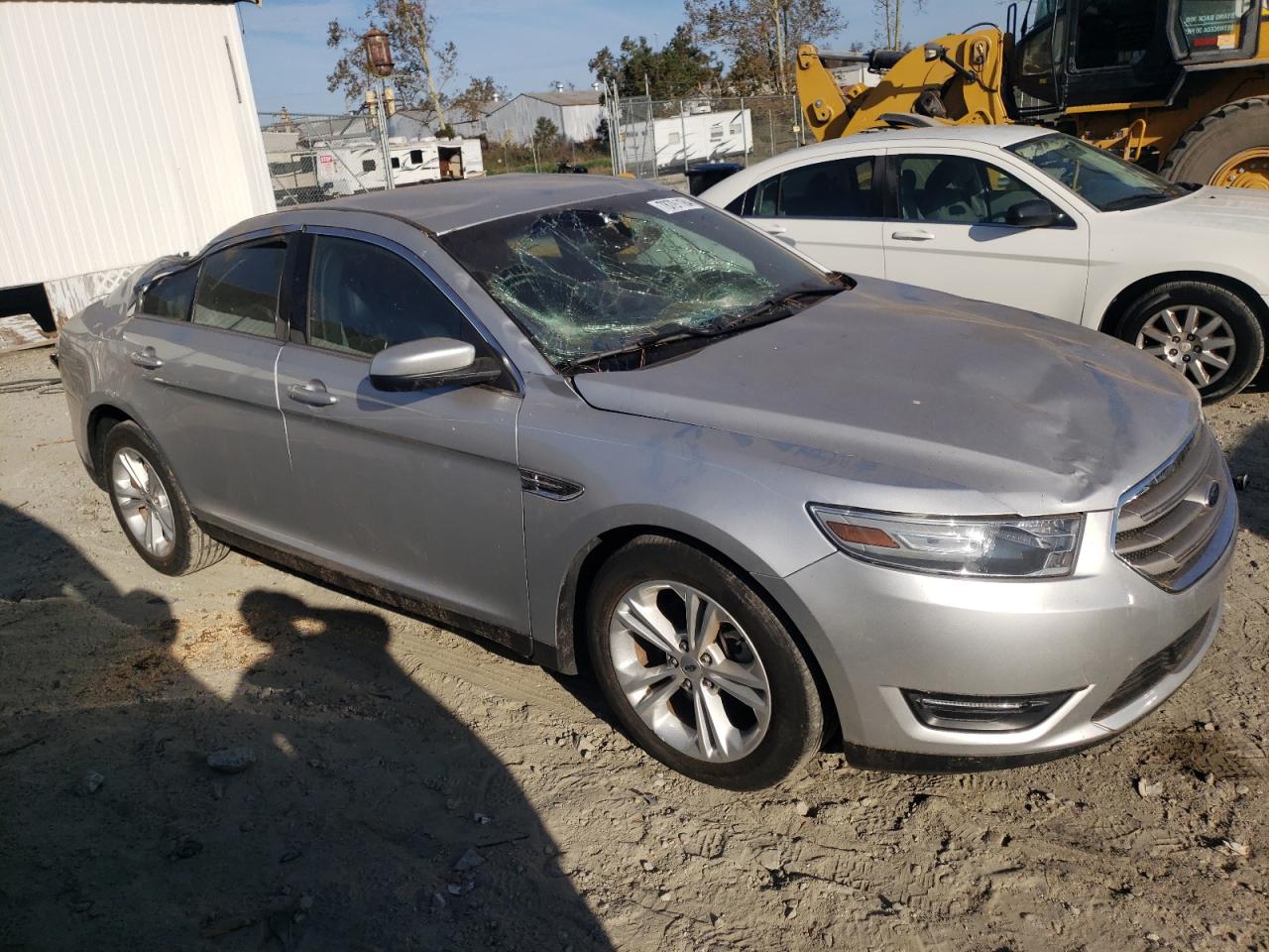 2014 Ford Taurus VIN 1FAHP2E81EG136442 Copart auction photo, top/roof / rear end damage thumbnail 4
