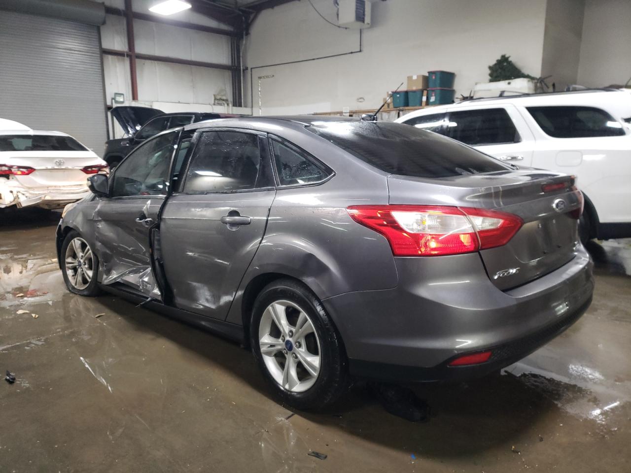 2014 Ford Focus VIN 1FADP3F23EL362665 Copart auction photo, side / front end damage thumbnail 2