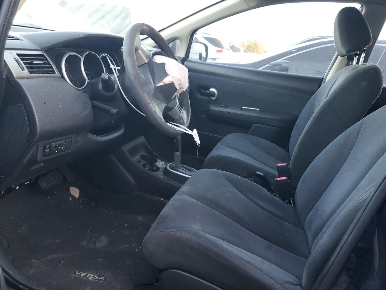 2009 Nissan Versa VIN 3N1BC13E29L375727 Copart auction photo, front end damage thumbnail 7