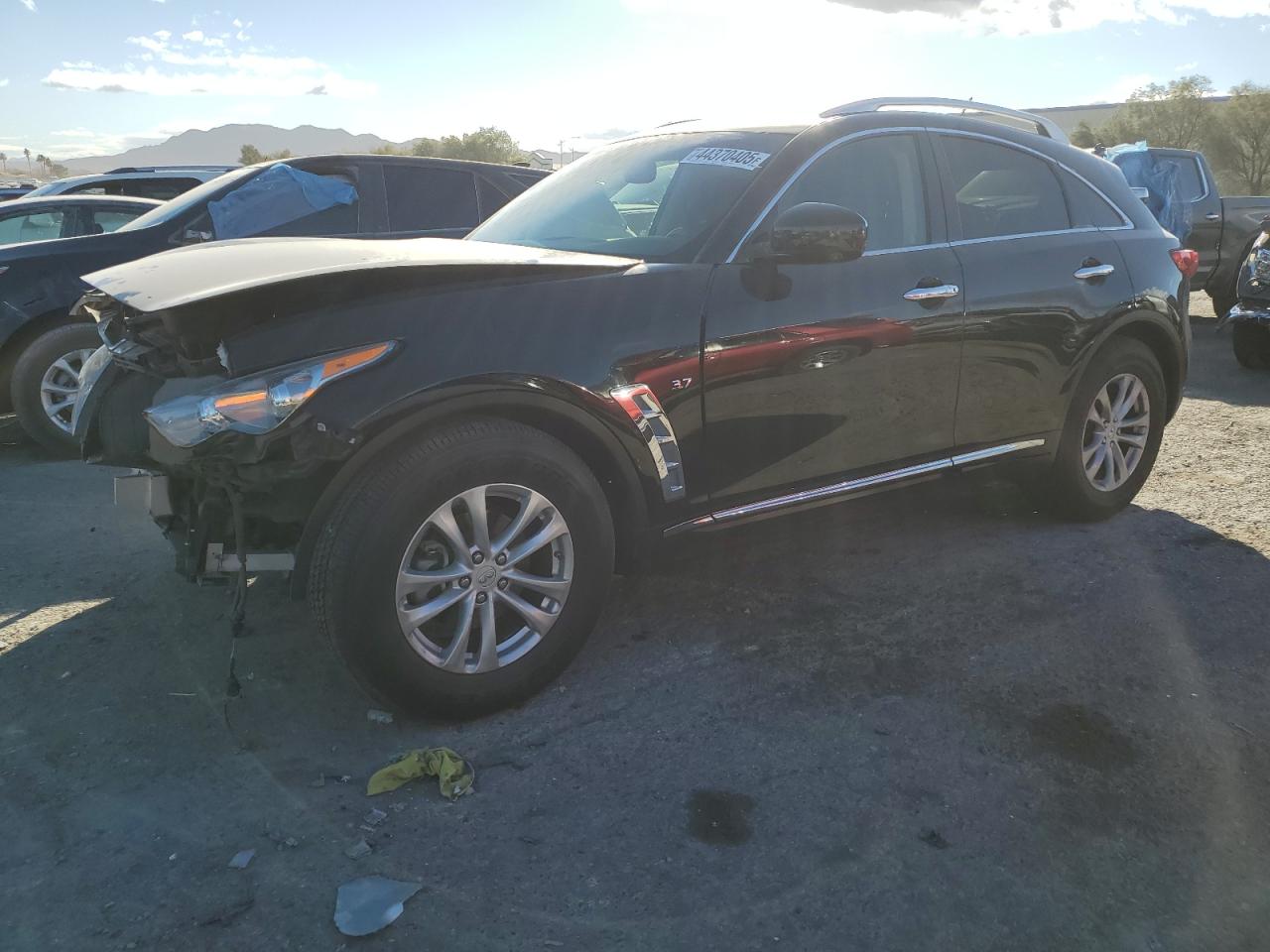 2015 Infiniti QX70 VIN JN8CS1MU6FM381224