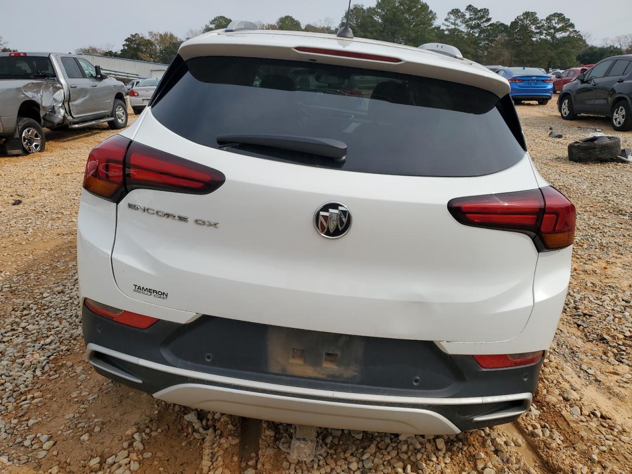2021 Buick Encore VIN KL4MMDS29MB071195 Copart auction photo, front end / undercarriage damage thumbnail 6