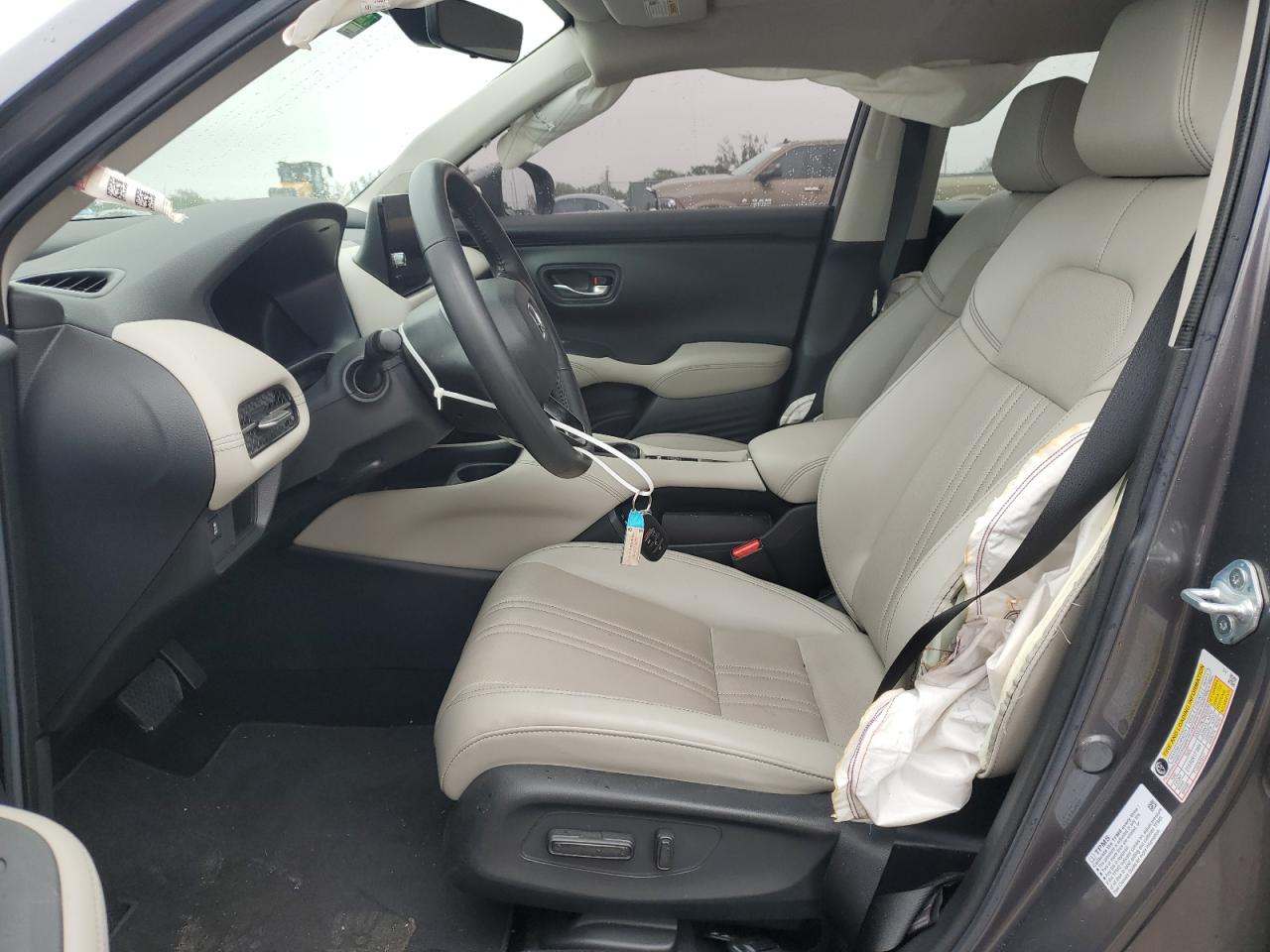 2024 Honda HR-V VIN 3CZRZ1H76RM722288 Copart auction photo, side damage thumbnail 7