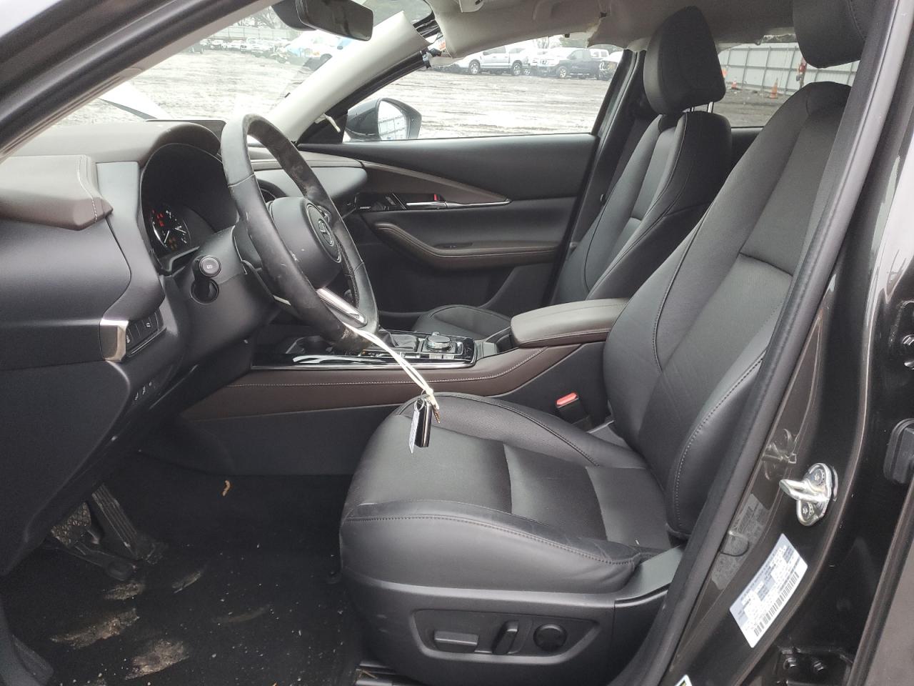 2023 Mazda CX-30 VIN 3MVDMBDYXPM555206 Copart auction photo, front end / undercarriage damage thumbnail 7