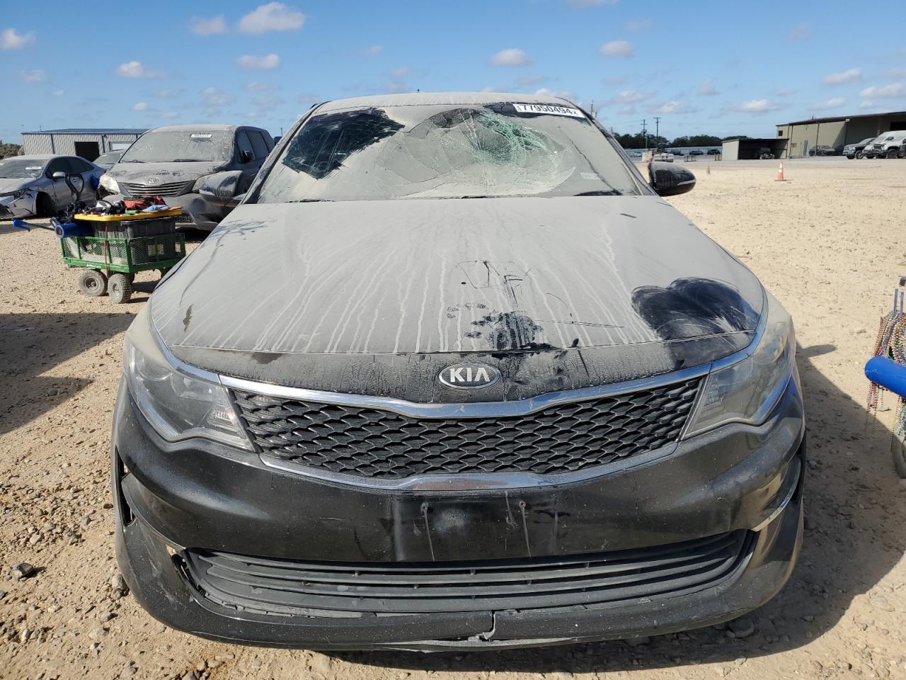 2016 KIA Optima VIN 5XXGT4L39GG108435 Copart auction photo, front end / minor dent/scratches damage thumbnail 5