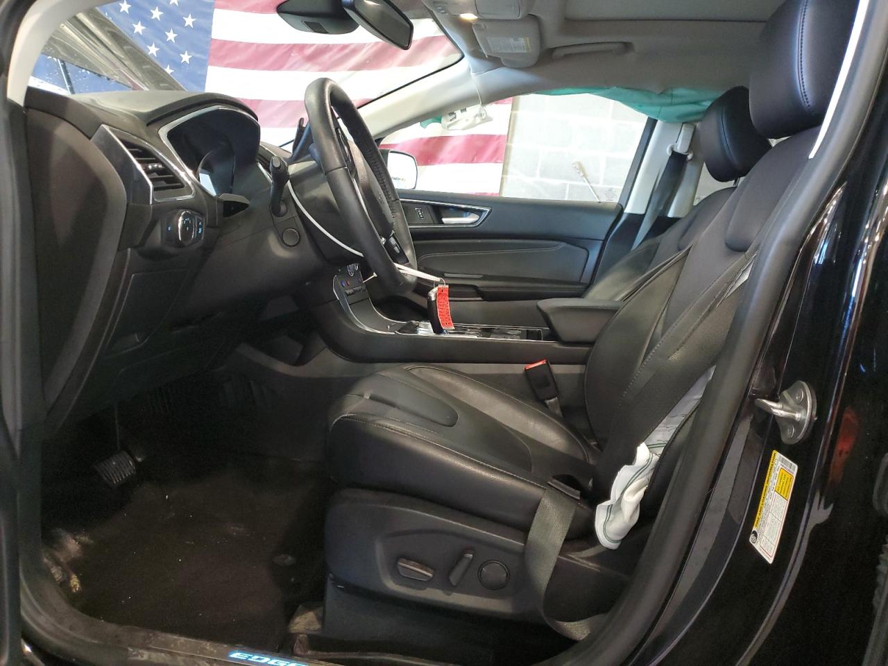 2020 Ford Edge VIN 2FMPK4K93LBB63638 Copart auction photo, front end / side damage thumbnail 7