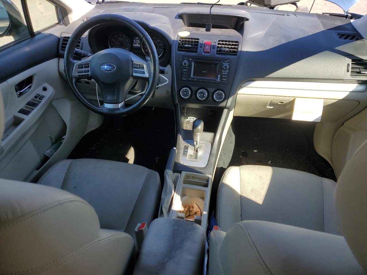 2014 Subaru XV VIN JF2GPAGC4E8296084 Copart auction photo, top/roof damage thumbnail 8