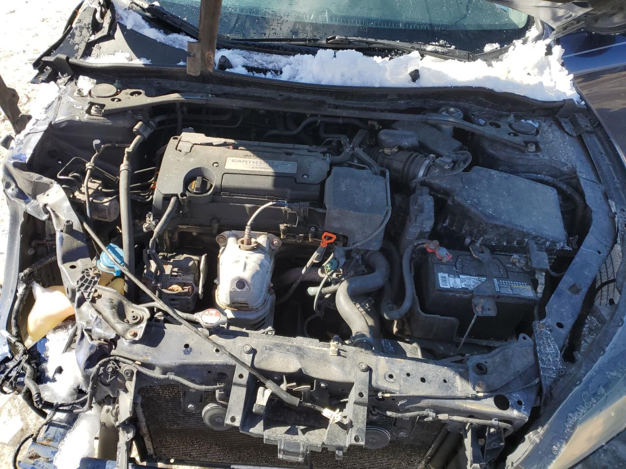 2015 Honda Accord VIN 1HGCR2F86FA050501 Copart auction photo, front end / minor dent/scratches damage thumbnail 11