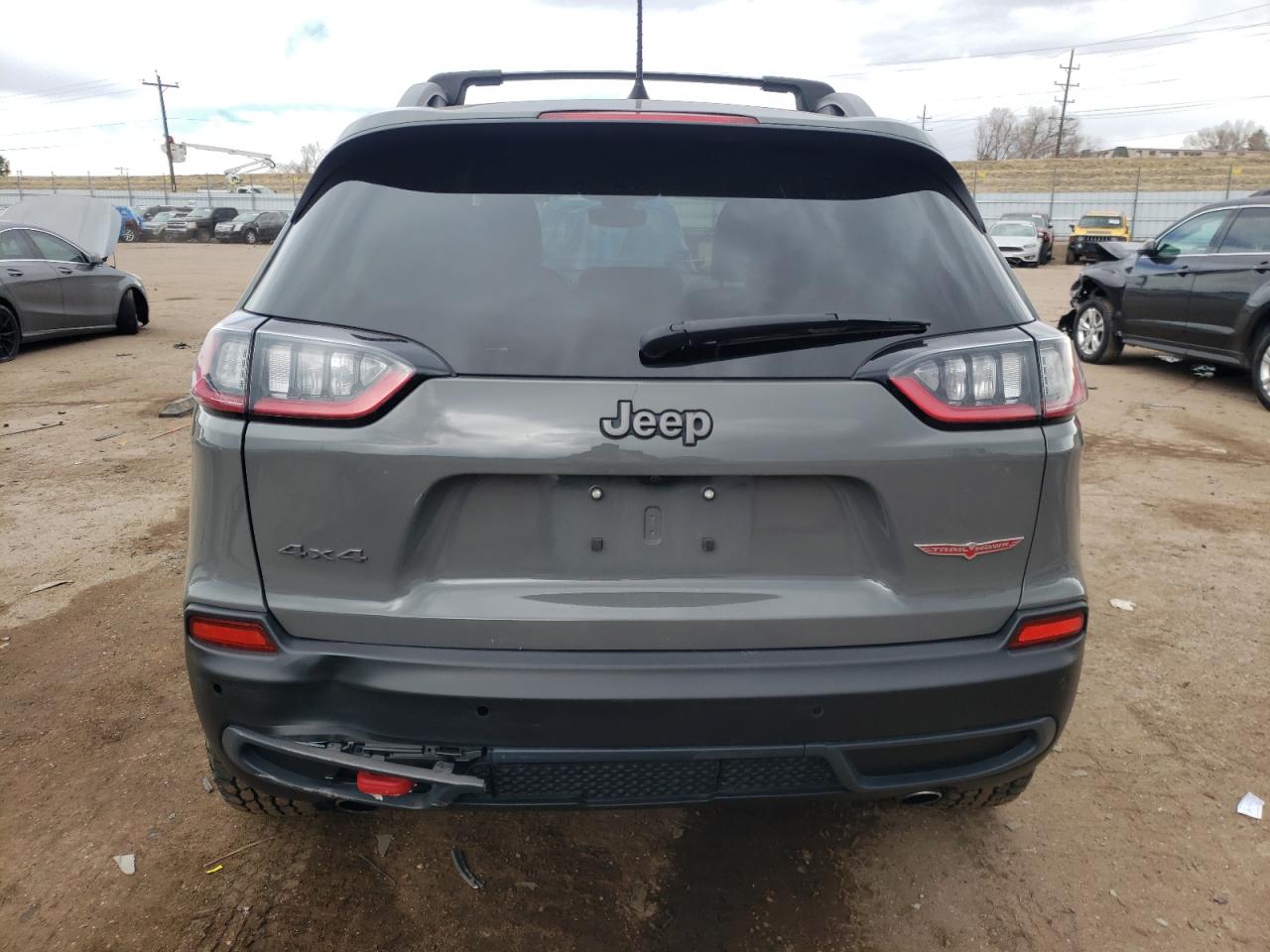 2019 Jeep Cherokee VIN 1C4PJMBX7KD471426 Copart auction photo, hail / rear end damage thumbnail 6