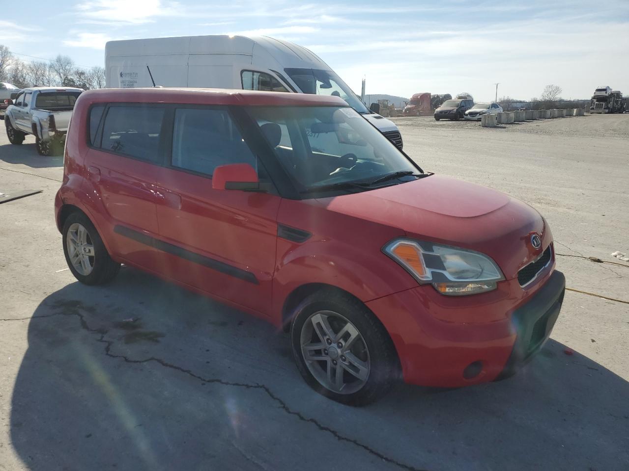 2010 KIA Soul VIN KNDJT2A26A7121471 Copart auction photo, vandalism / mechanical damage thumbnail 4
