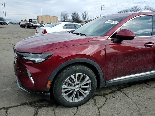 2022 Buick Envision VIN LRBAZLR47ND162627 Copart auction photo, front end damage thumbnail 12