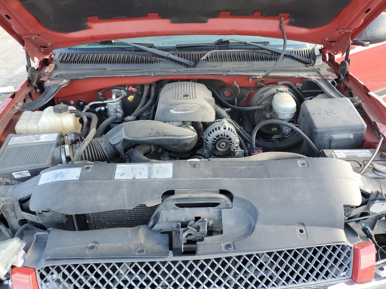 2005 Chevrolet Silverado VIN 1GCEK19Z95Z124651 Copart auction photo, front end / undercarriage damage thumbnail 12