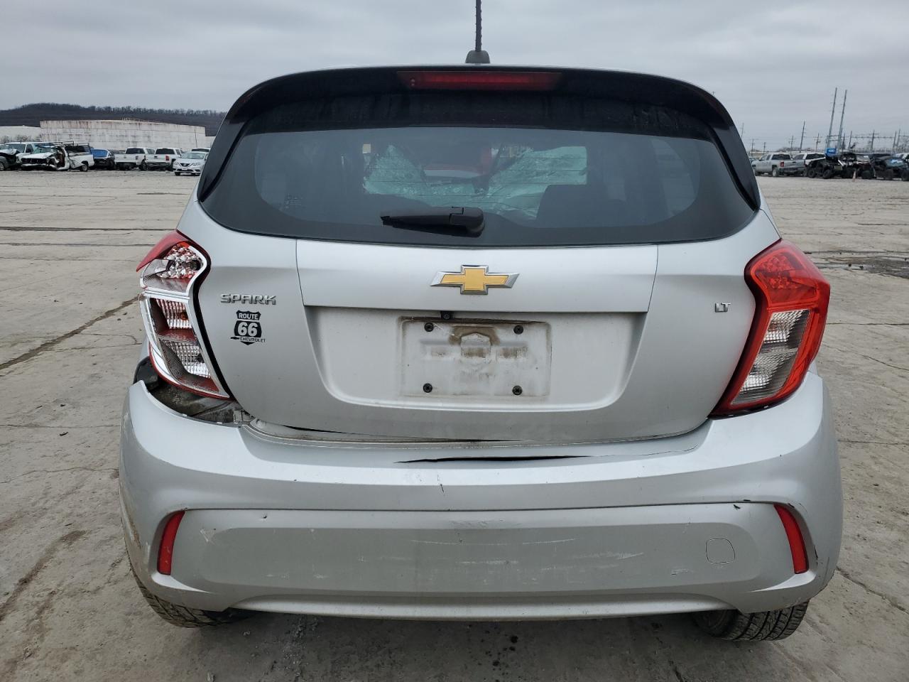 2018 Chevrolet Spark VIN KL8CD6SAXJC422067 Copart auction photo, front end / rear end damage thumbnail 6