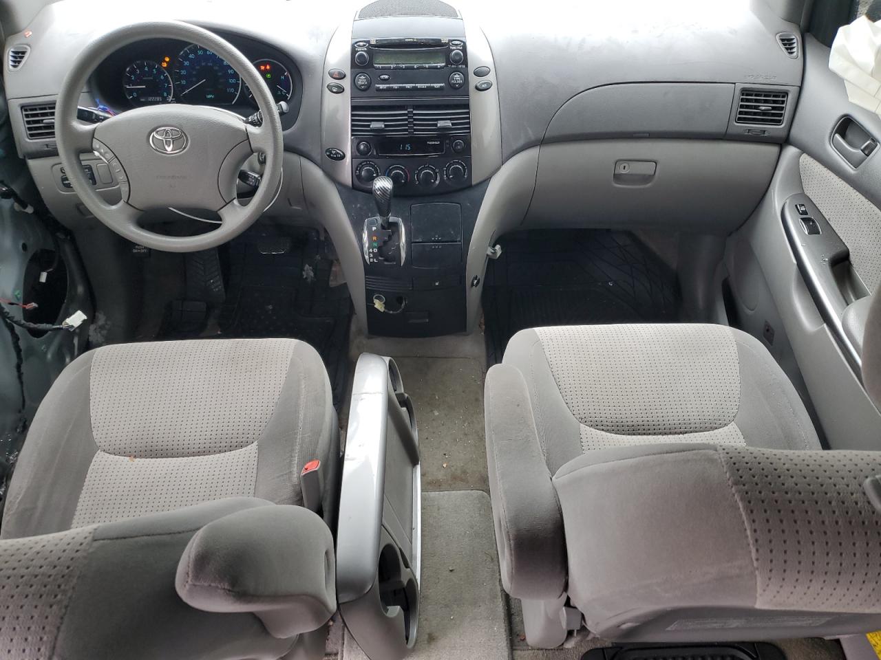 2007 Toyota Sienna VIN 5TDZK23C47S077514 Copart auction photo, side damage thumbnail 8