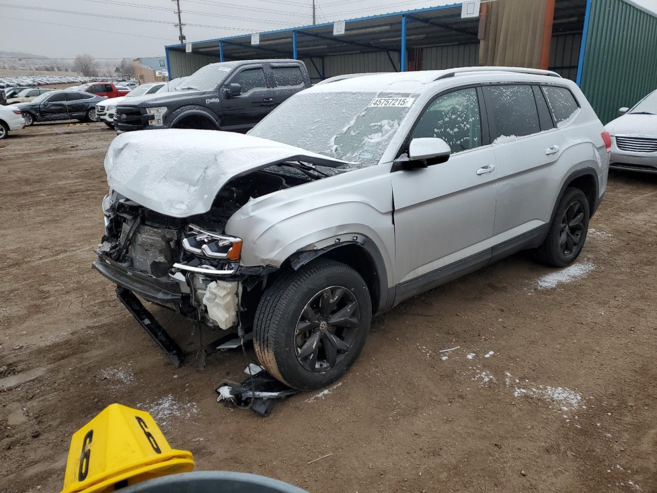 2018 Volkswagen Atlas VIN 1V2KR2CA5JC570847