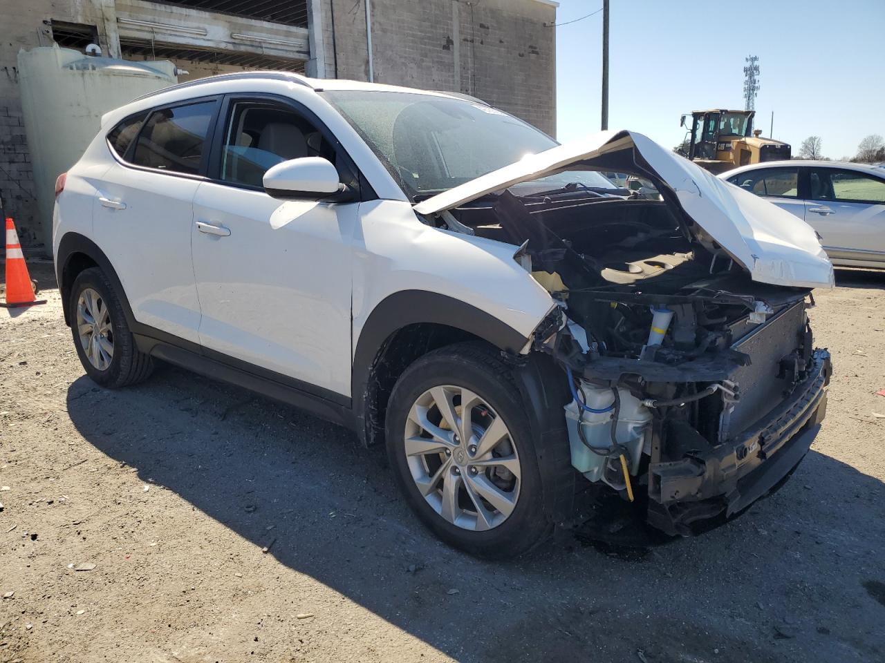 2019 Hyundai Tucson VIN KM8J3CA47KU895721 Copart auction photo, front end / minor dent/scratches damage thumbnail 4