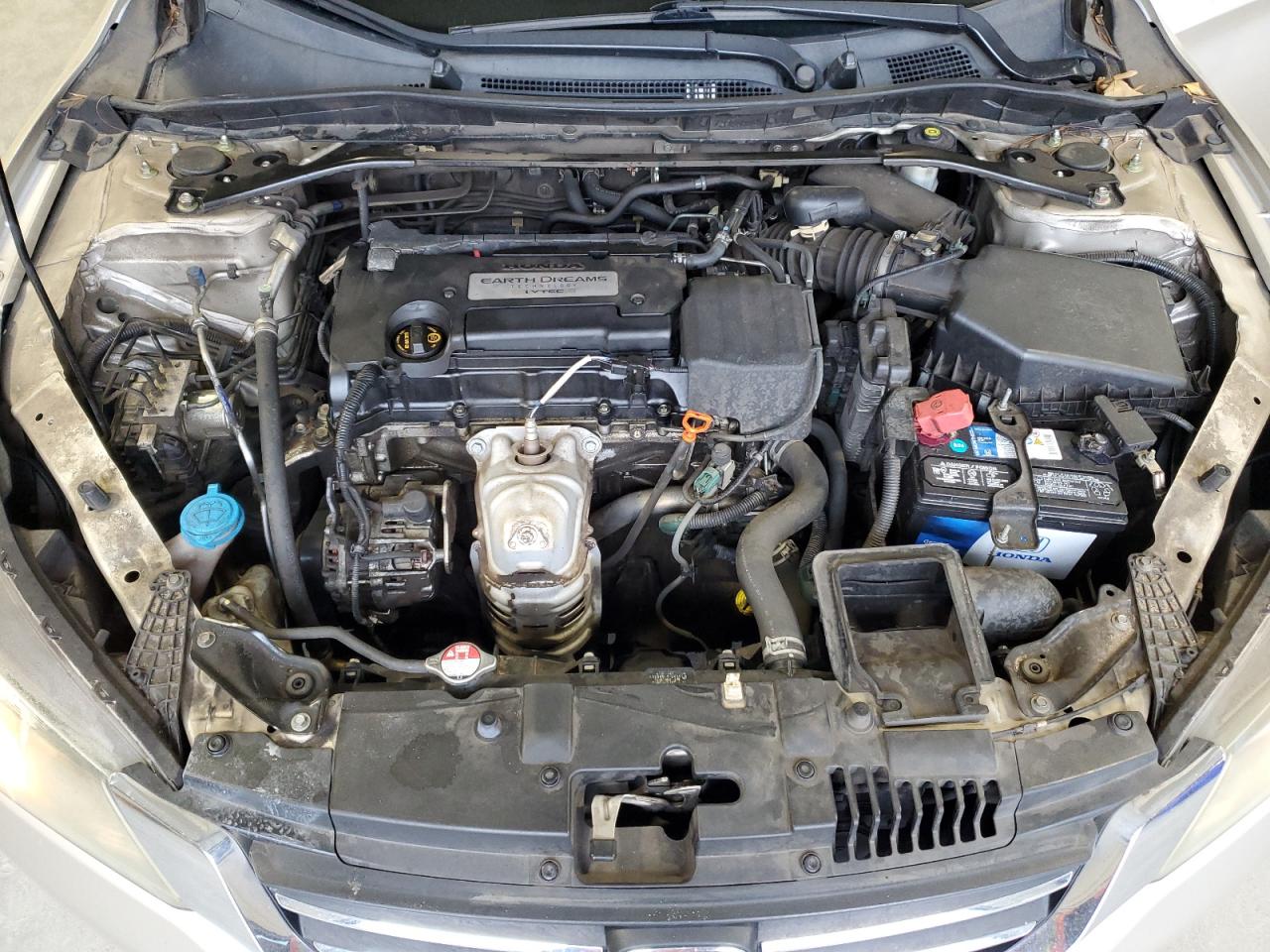 2014 Honda Accord VIN 1HGCR2F8XEA205274 Copart auction photo, side damage thumbnail 12