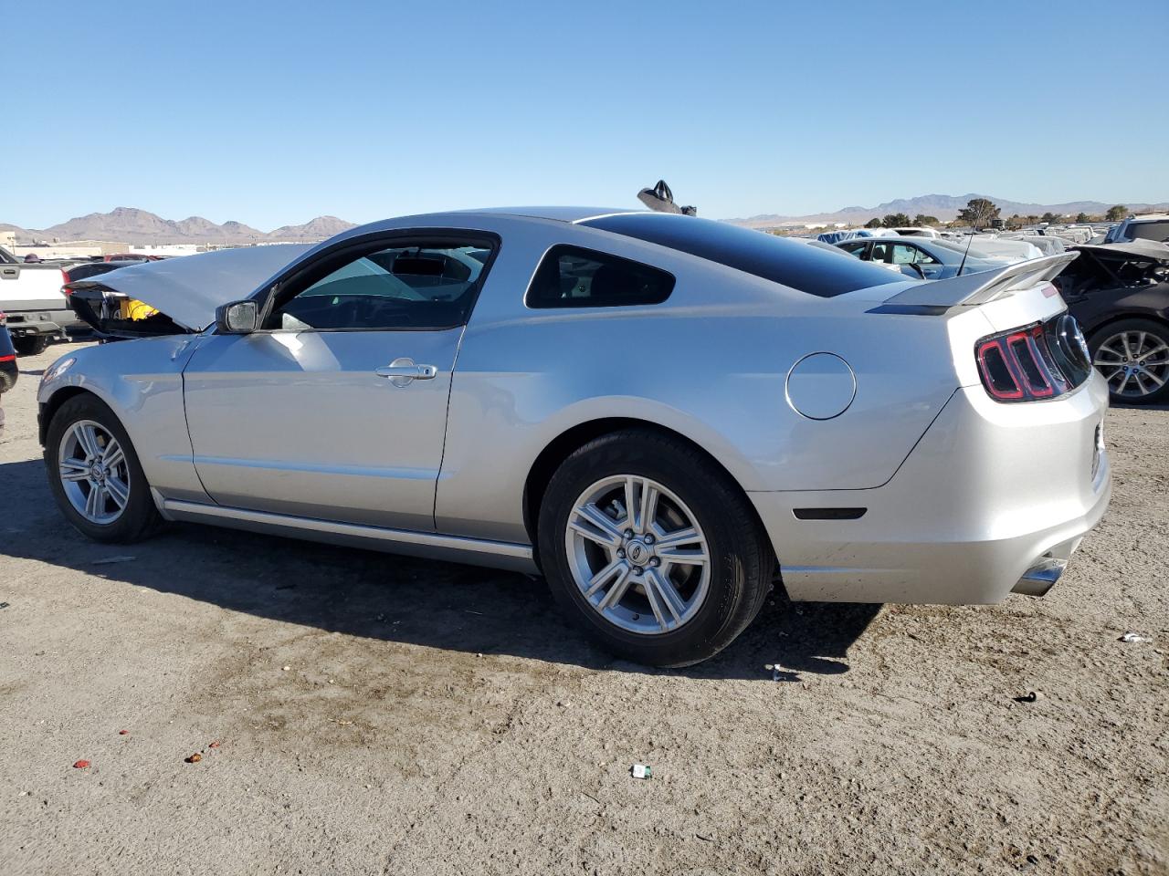 2014 Ford Mustang VIN 1ZVBP8AM3E5215402 Copart auction photo, front end damage thumbnail 2